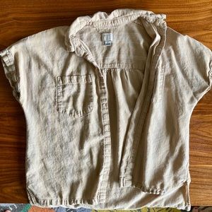 Short Sleeved Button Down Shirt